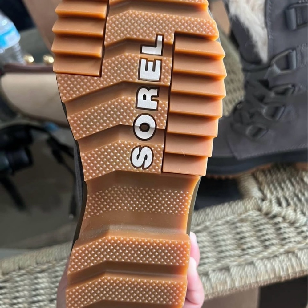 *Never Worn- New No Tags 
Sorel Light & dark grey Winter Boots. 
Women’s Size 6